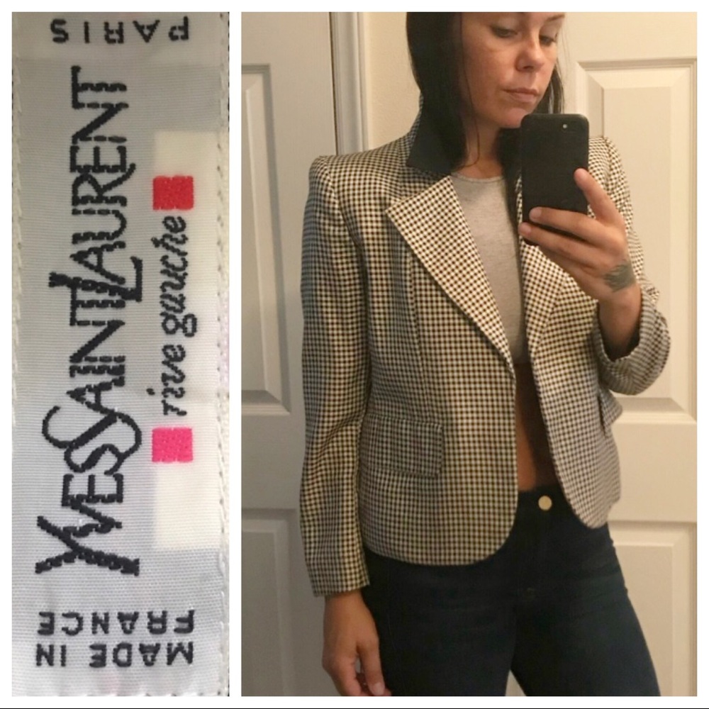 Vintage Ysl Rive Gauche Blazer - image 1
